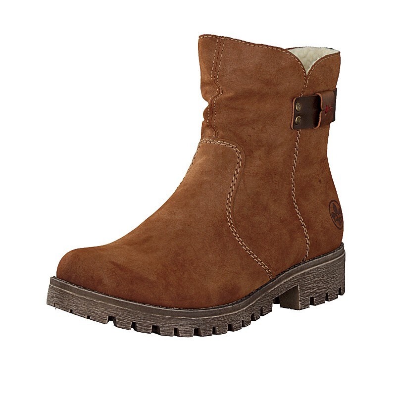 Botas Rieker 78569-24 Para Mulher - Marrom